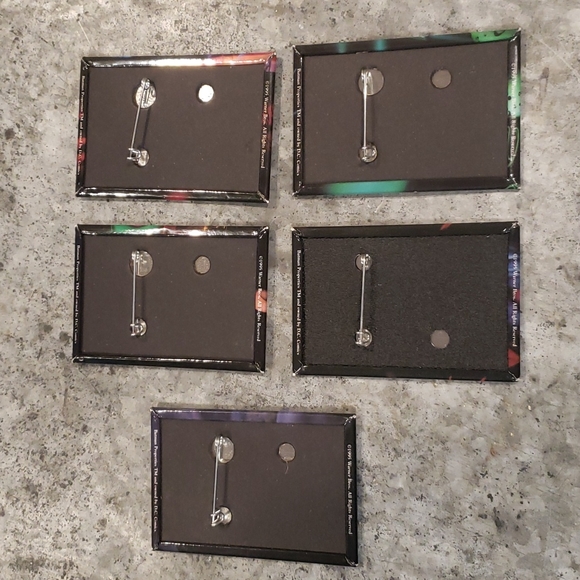 Batman 1989 Promo Set of Buttons - Picture 7 of 7